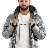Grey Puffer Jacket