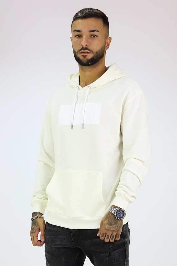 White Basic Hoodie