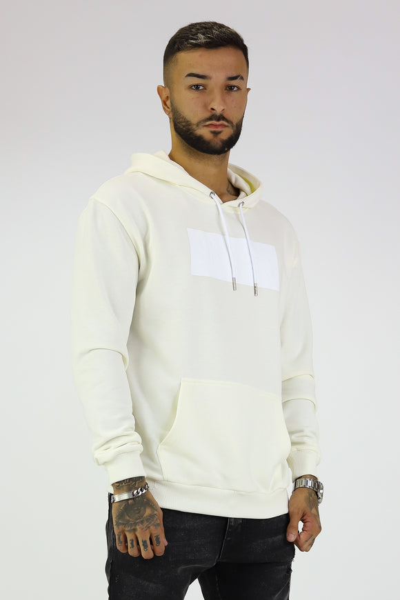 White Basic Hoodie