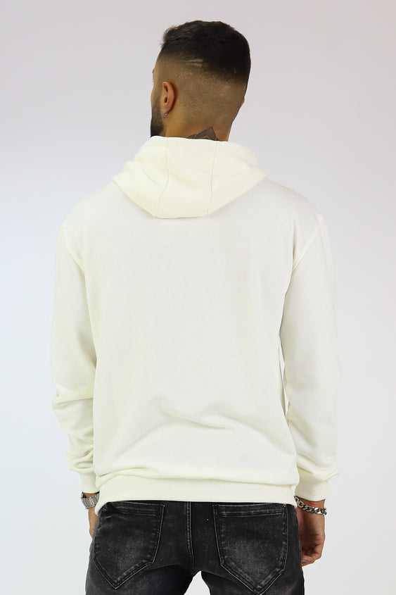White Basic Hoodie